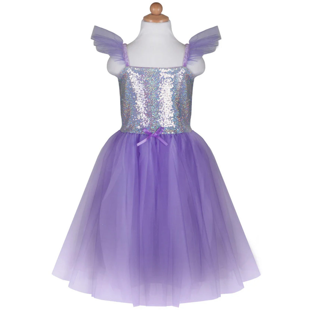 great pretenders feestjurk pailletten paars - 4-6 jaar | 32335 | 0