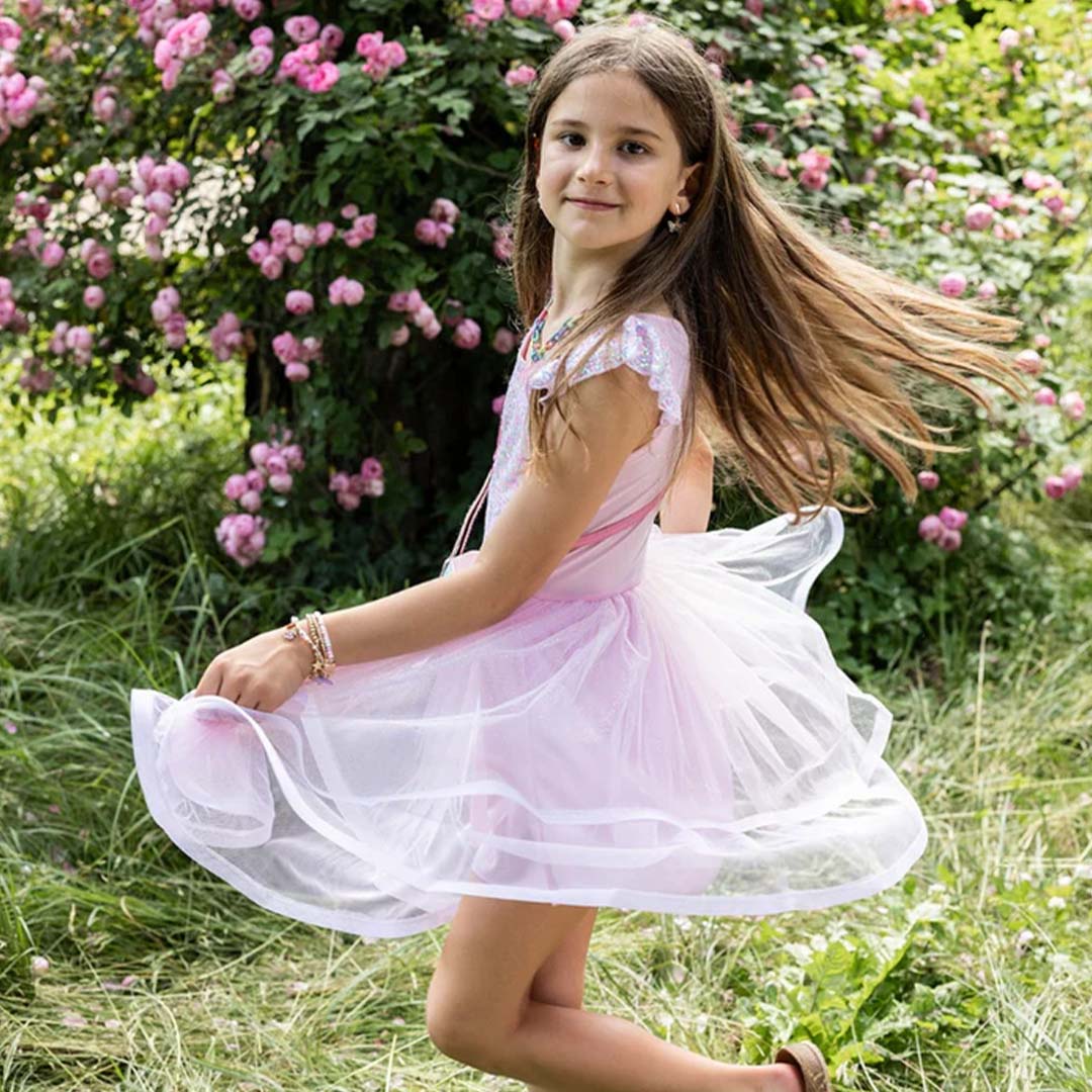 great pretenders feestjurk pailletten roze - 2-4 jaar | 32213 | 2