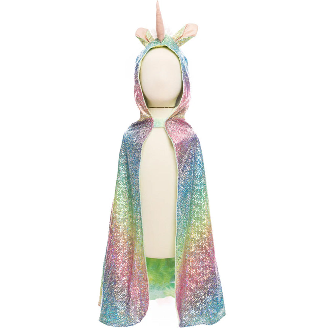 great pretenders omkeerbare verkleedcape eenhoorn en draak - 2-4 jaar | 52103 | 2