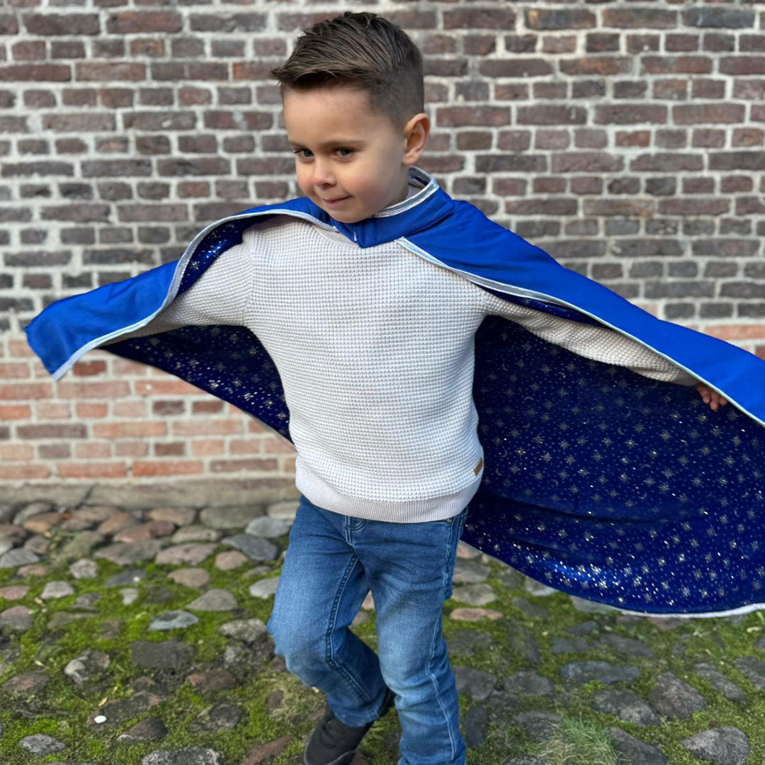 great pretenders omkeerbare verkleedcape tovenaar - 4-6 jaar | 50985 | 2