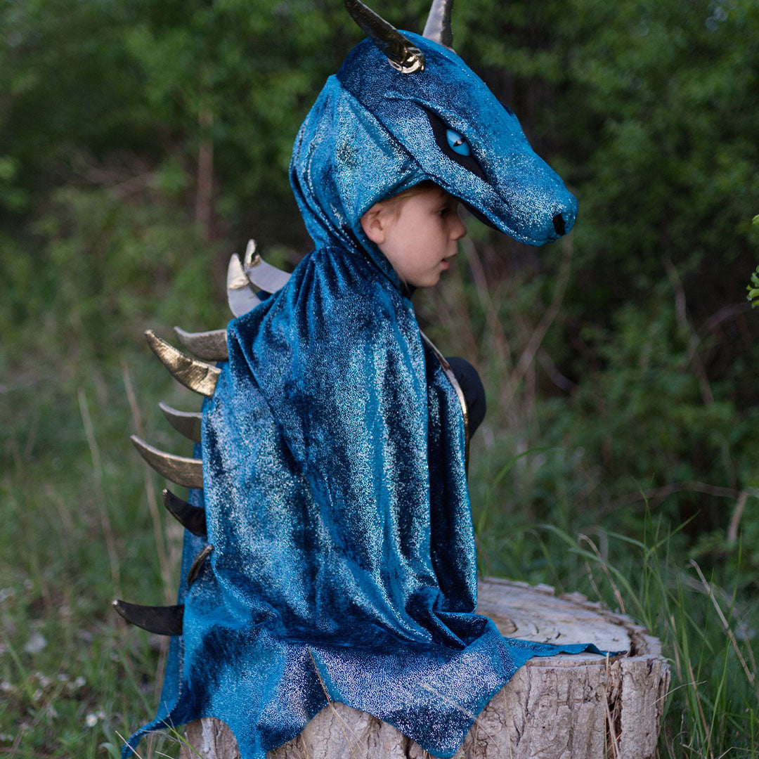 great pretenders verkleedcape dino starry night - 5-6 jaar | 57205 | 2