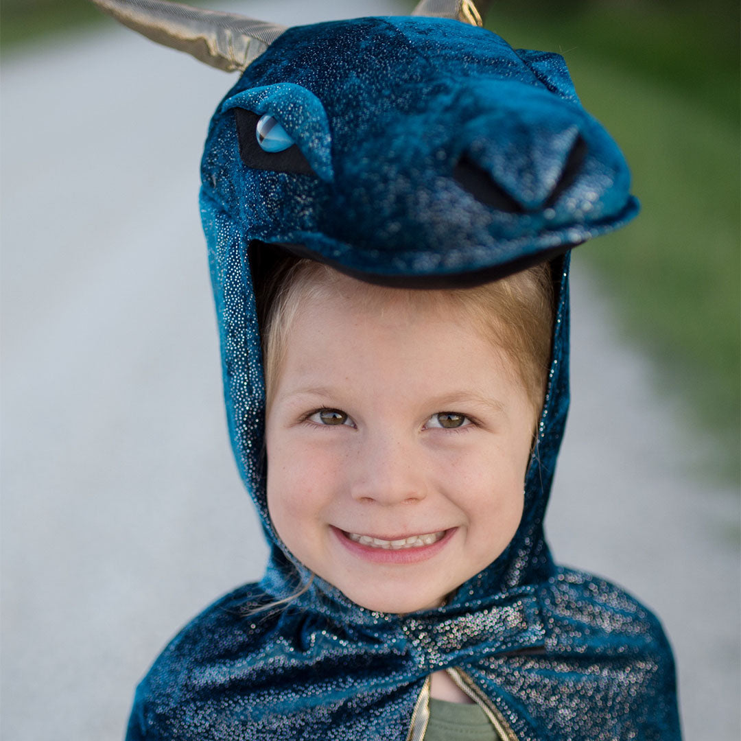 great pretenders verkleedcape dino starry night - 5-6 jaar | 57205 | 5