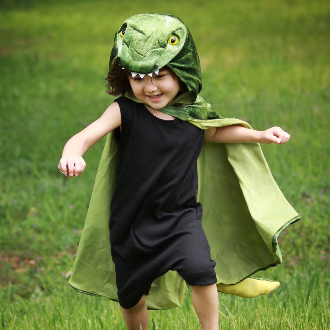 great pretenders verkleedcape dino t-rex - 4-6 jaar | 56705 | 2