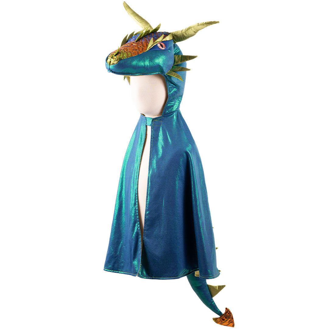 great pretenders verkleedcape draak emerald - 4-6 jaar | 57085 | 0