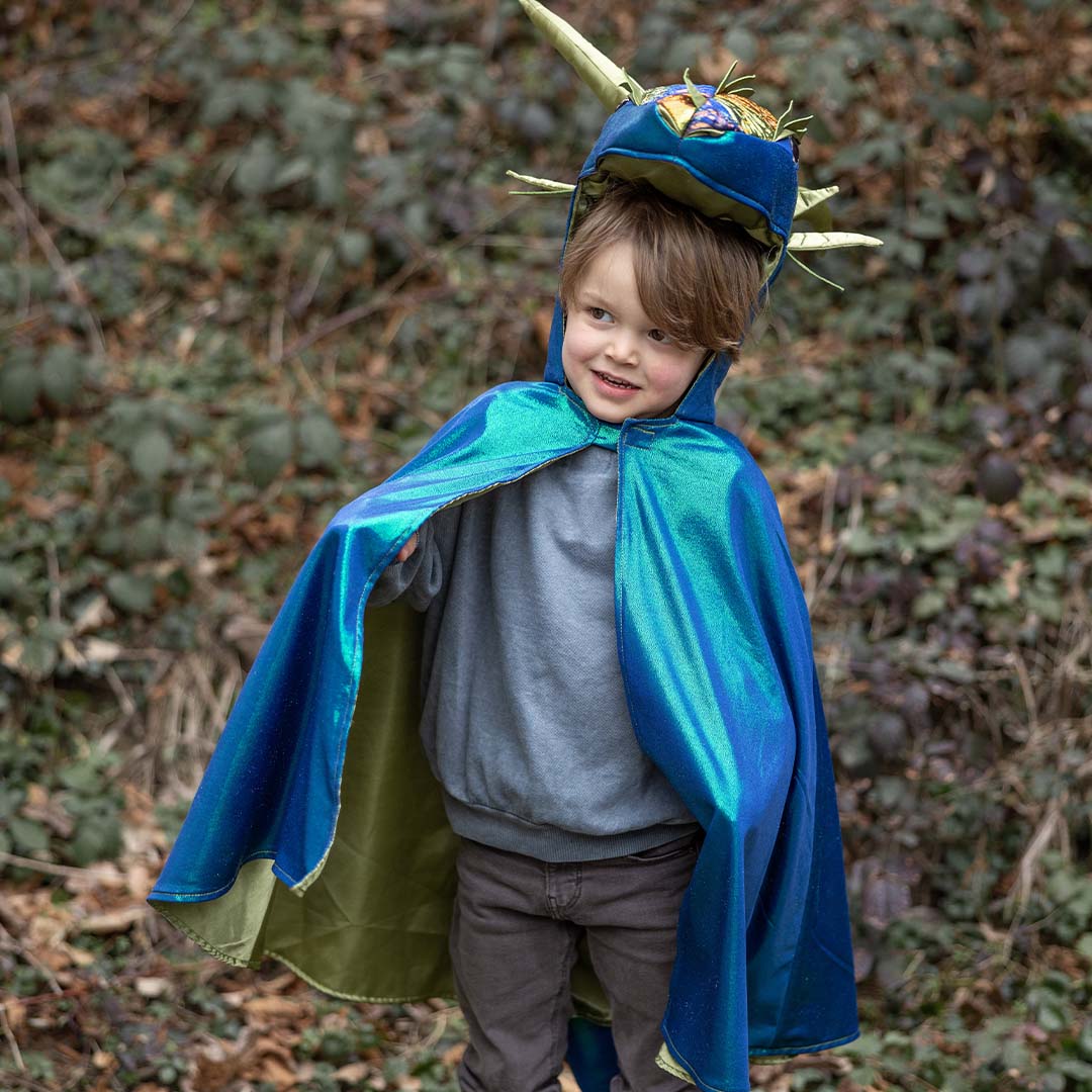 great pretenders verkleedcape draak emerald - 4-6 jaar | 57085 | 1