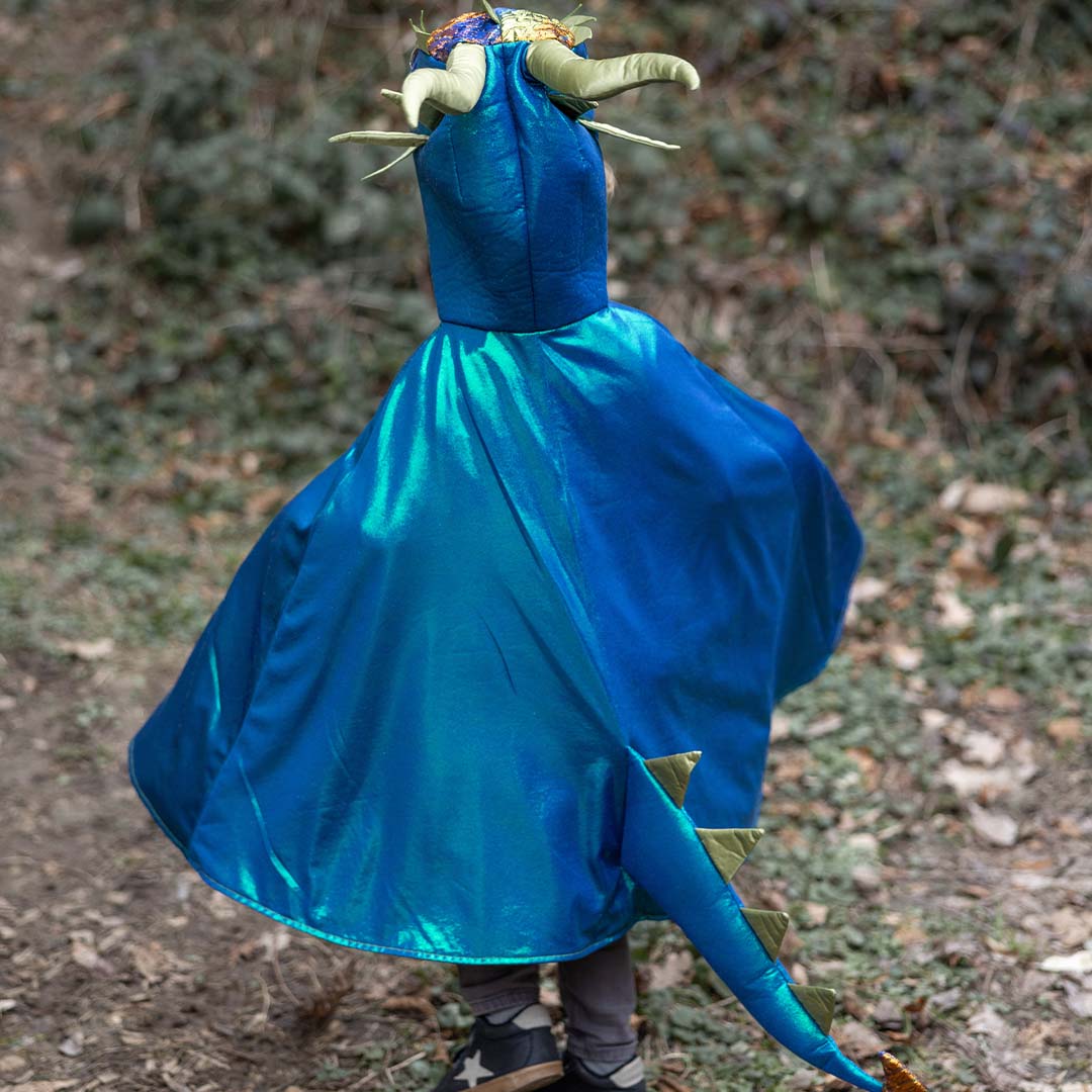 great pretenders verkleedcape draak emerald - 4-6 jaar | 57085 | 3