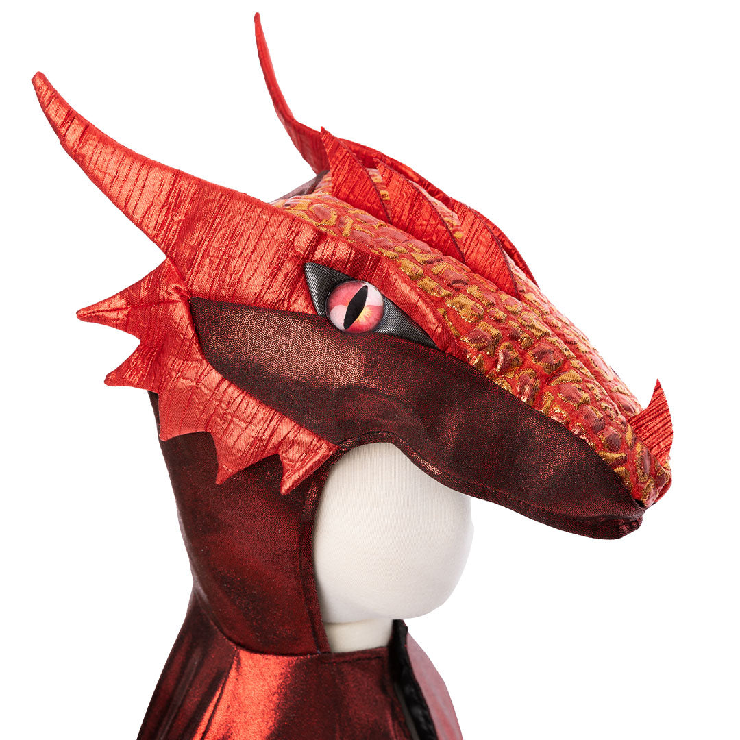 great pretenders verkleedcape draak ruby - 2-4 jaar | 57173 | 3