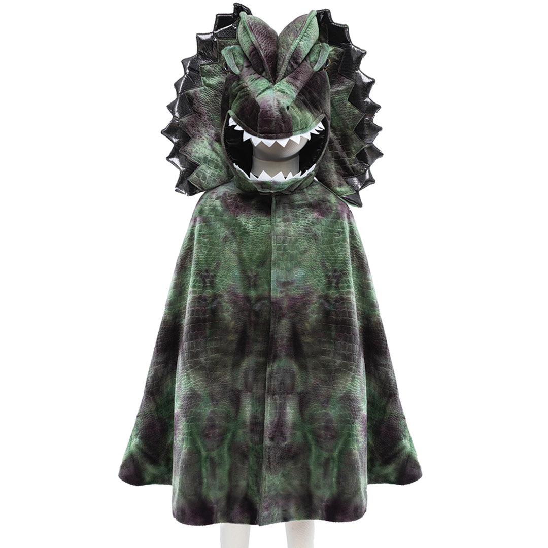 great pretenders verkleedcape met klauwen dino dilophosaurus- 4-6 jaar | 56895 | 0
