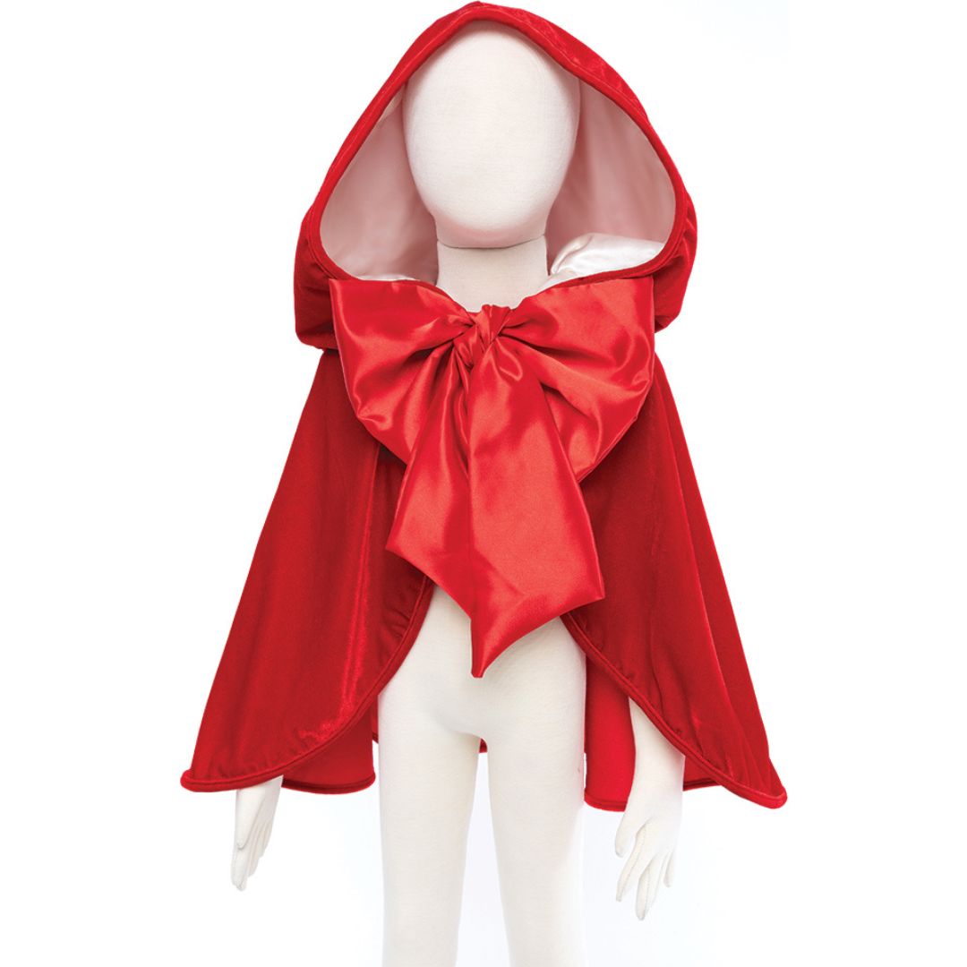 great pretenders verkleedcape roodkapje - 4-6 jaar | 50875 | 0