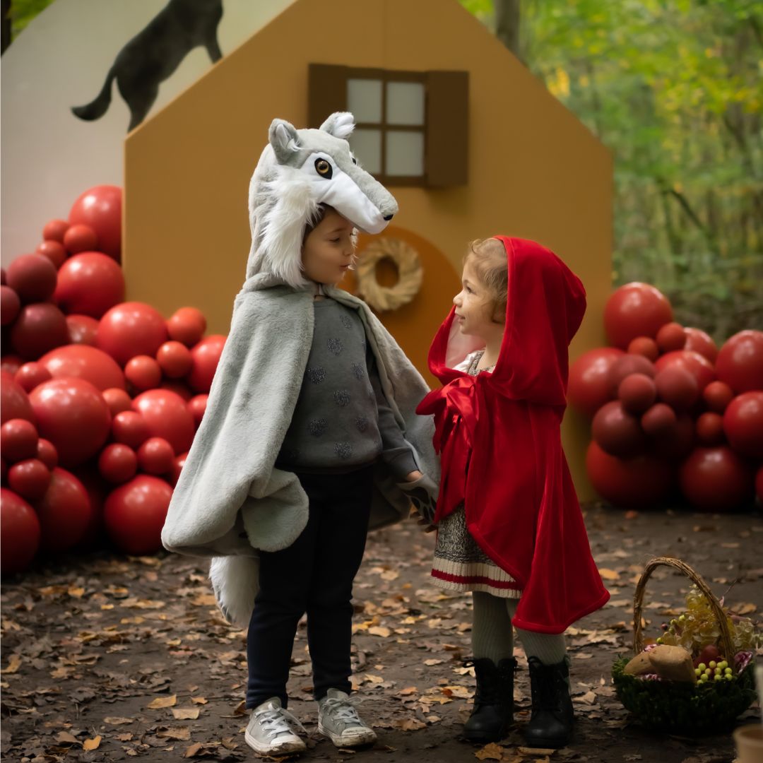 great pretenders verkleedcape roodkapje - 4-6 jaar | 50875 | 2