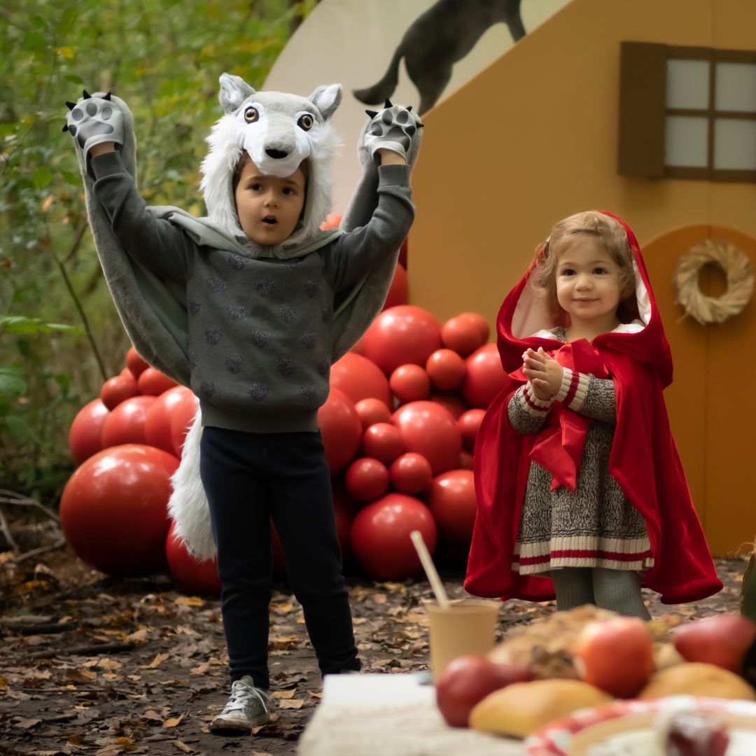 great pretenders verkleedcape roodkapje - 4-6 jaar | 50875 | 4