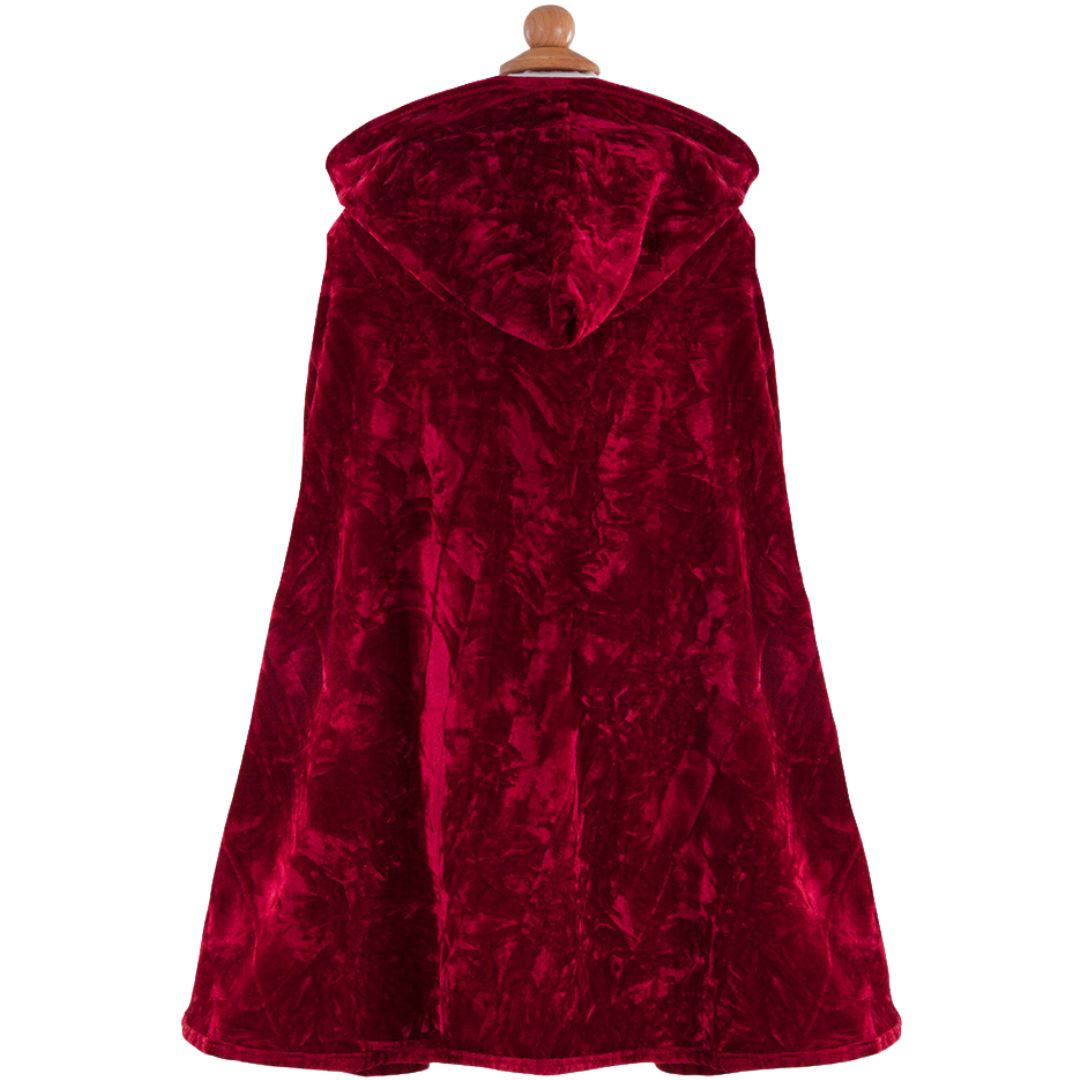 great pretenders verkleedcape roodkapje velvet - 3-4 jaar | 52373 | 5
