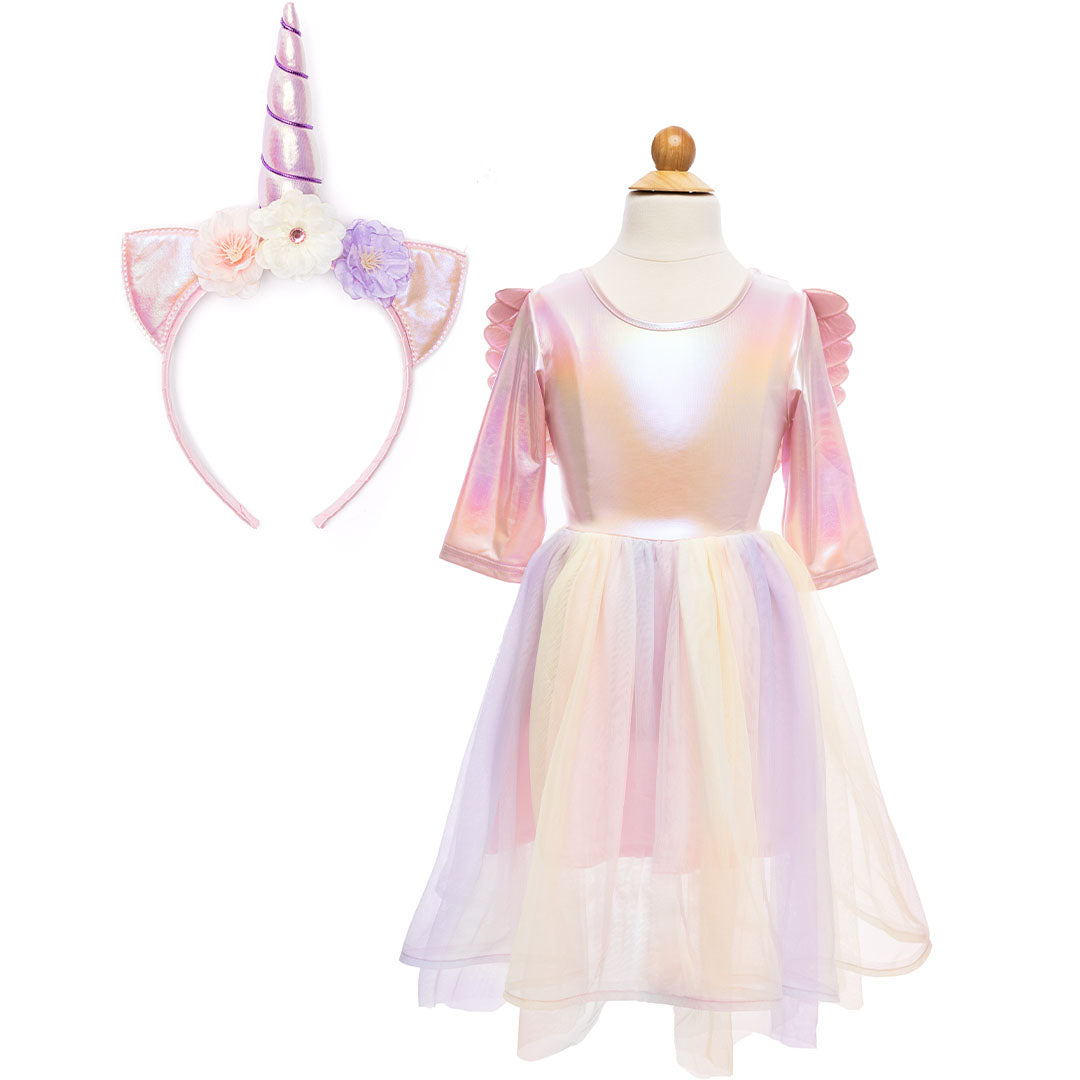 great pretenders verkleedjurk alicorn met diadeem - 4-6 jaar | 31015 | 0