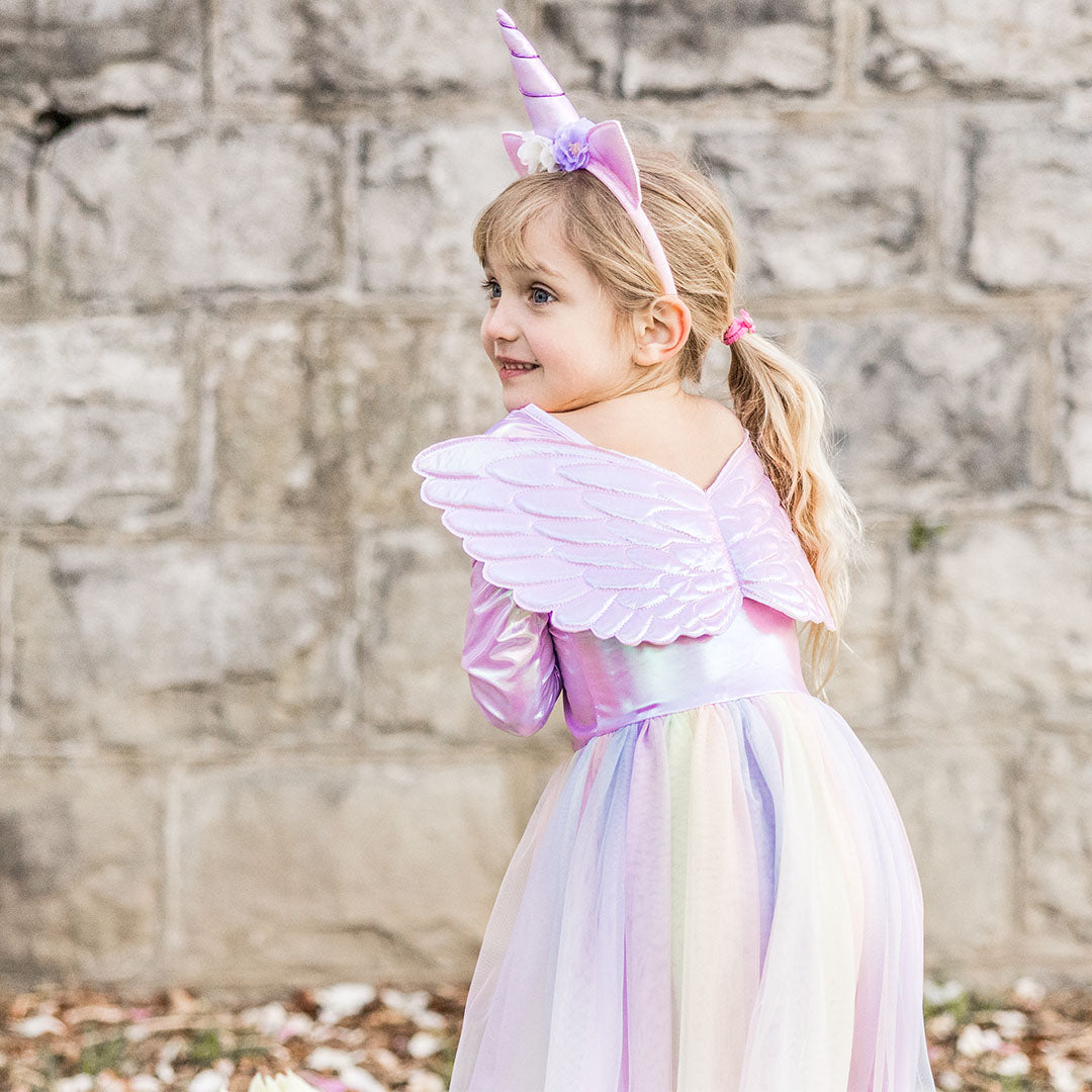 great pretenders verkleedjurk alicorn met diadeem - 4-6 jaar | 31015 | 2