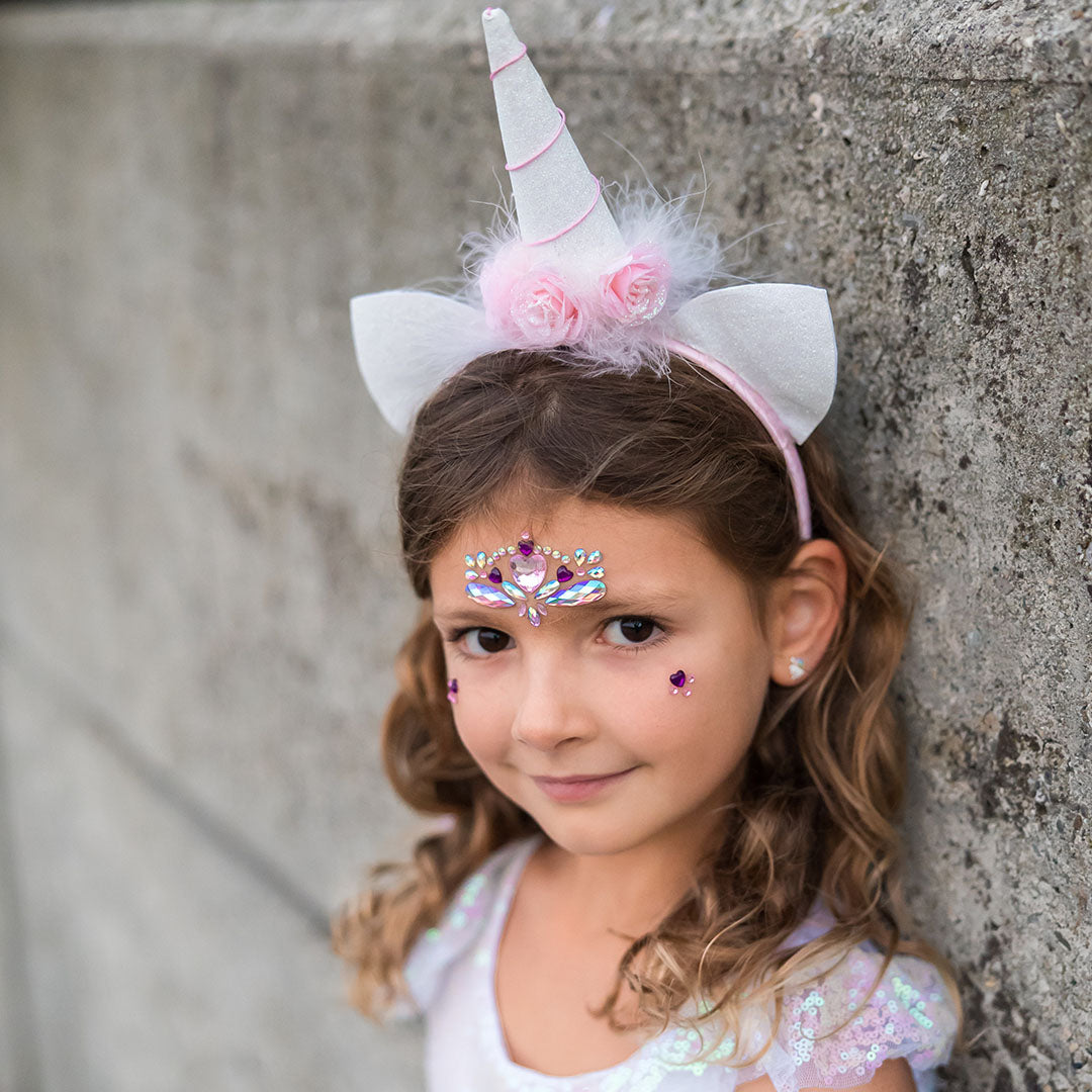 great pretenders verkleedjurk eenhoorn met diadeem - 2-4 jaar | 30723 | 2