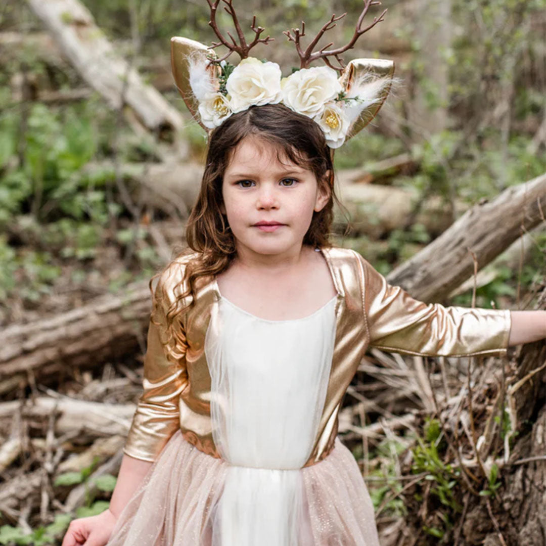 great pretenders verkleedjurk hert met diadeem - 4-6 jaar | 31655 | 2