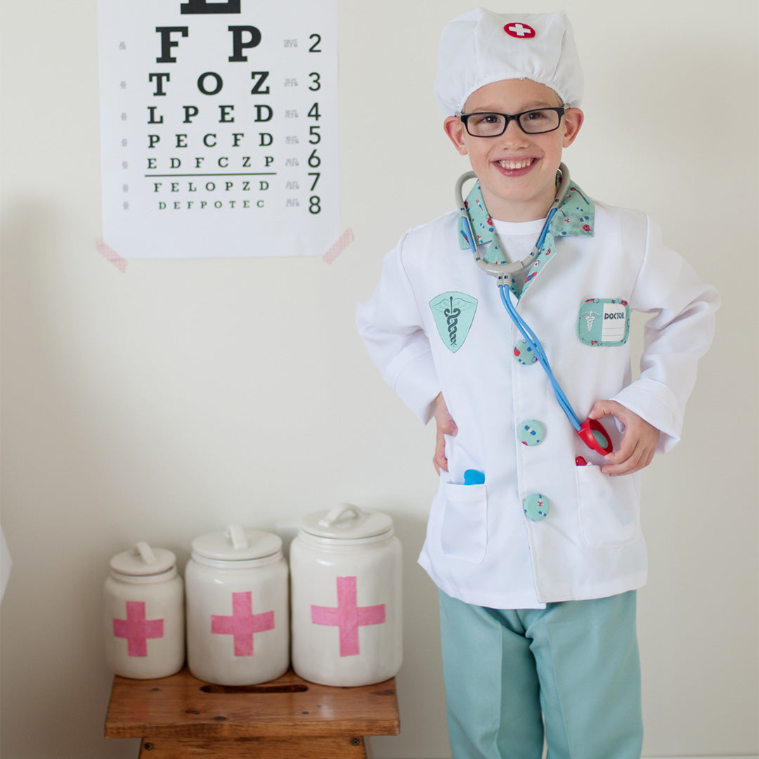 great pretenders verkleedkleding dokter met accessoires - 3-4 jaar | 81203 | 2