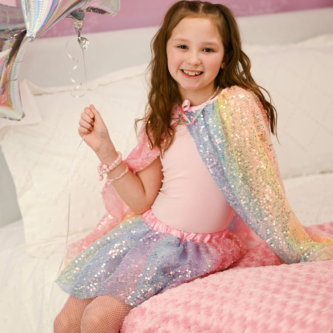 great pretenders verkleedrok ombre pailletten - 4-6 jaar | 40605 | 1