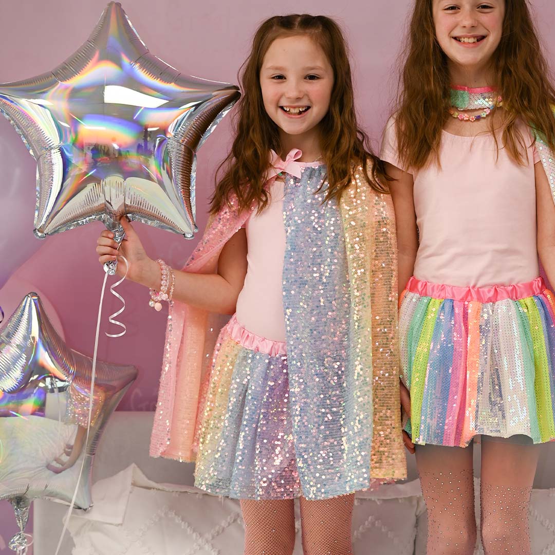 great pretenders verkleedrok ombre pailletten - 4-6 jaar | 40605 | 3
