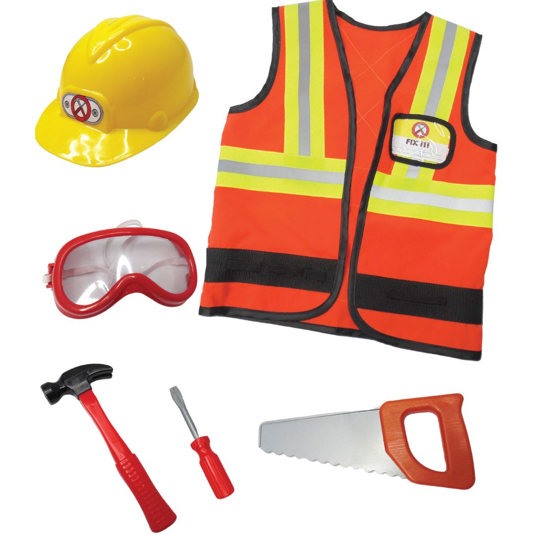 great pretenders verkleedset bouwvakker - 5-6 jaar | 81505 | 0