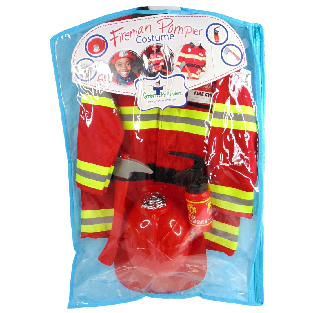 great pretenders verkleedset brandweerman - 3-4 jaar | 81353 | 5