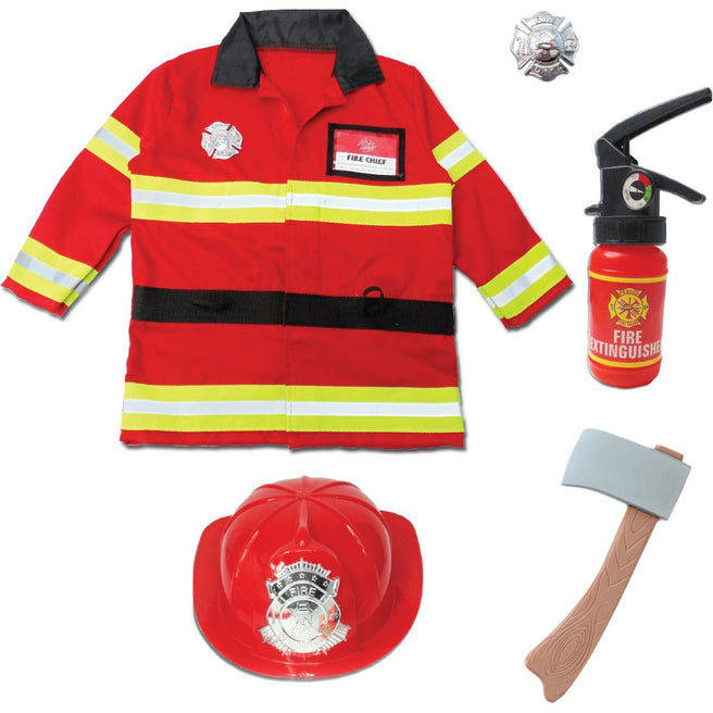 great pretenders verkleedset brandweerman - 5-6 jaar | 81355 | 0