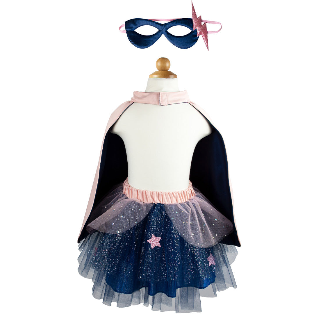 great pretenders verkleedset super-duper - pink navy - 4-6 jaar | 67885 | 0