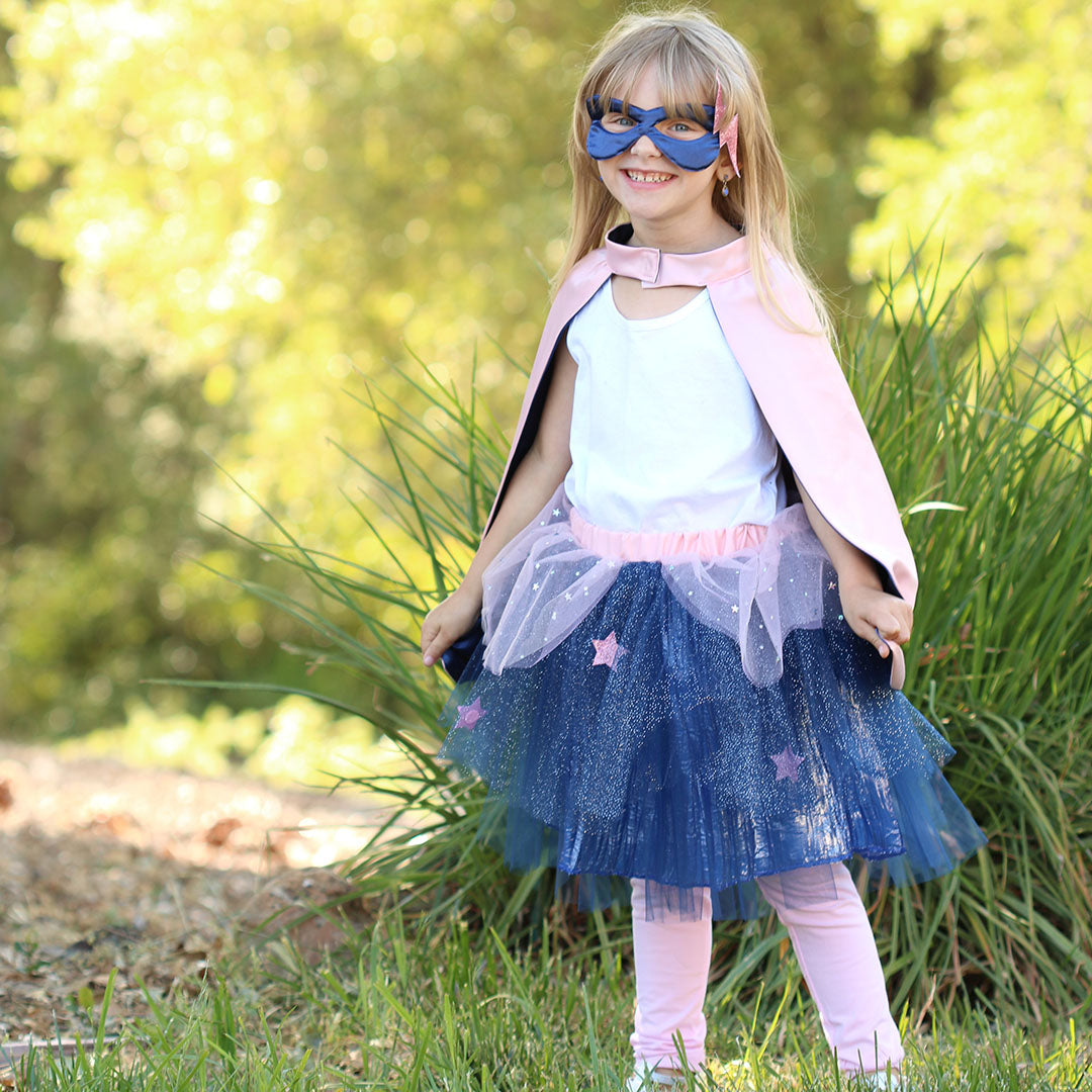 great pretenders verkleedset super-duper - pink navy - 4-6 jaar | 67885 | 2