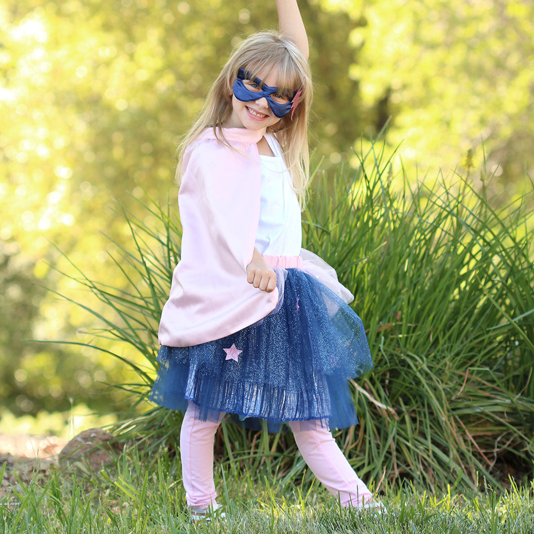 great pretenders verkleedset super-duper - pink navy - 4-6 jaar | 67885 | 3