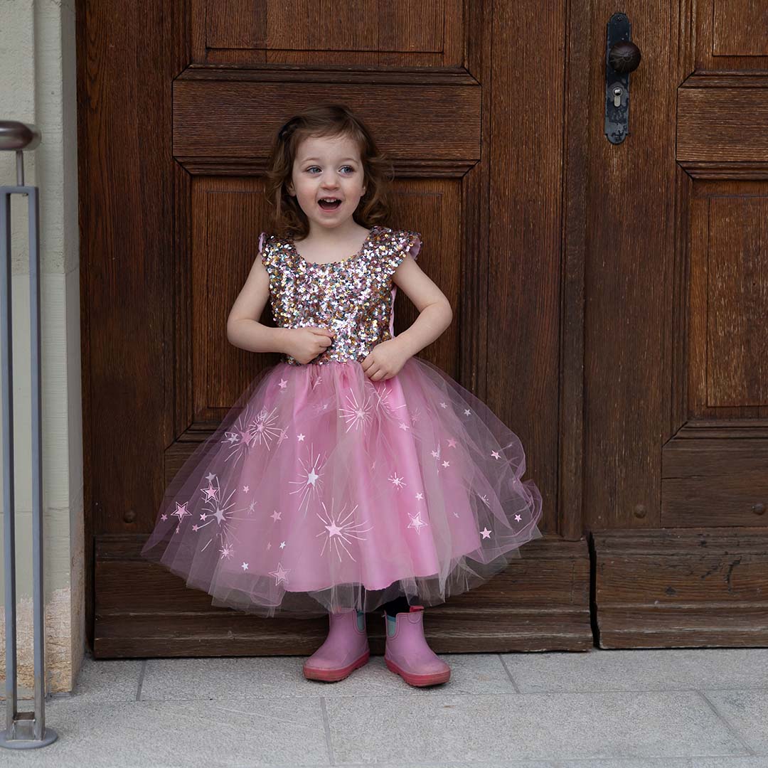 great pretenders feestjurk pailletten - a star is born - 2-4 jaar | GP30513 | 2