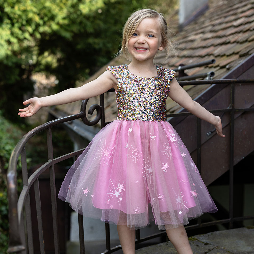 great pretenders feestjurk pailletten - a star is born - 2-4 jaar | GP30513 | 4
