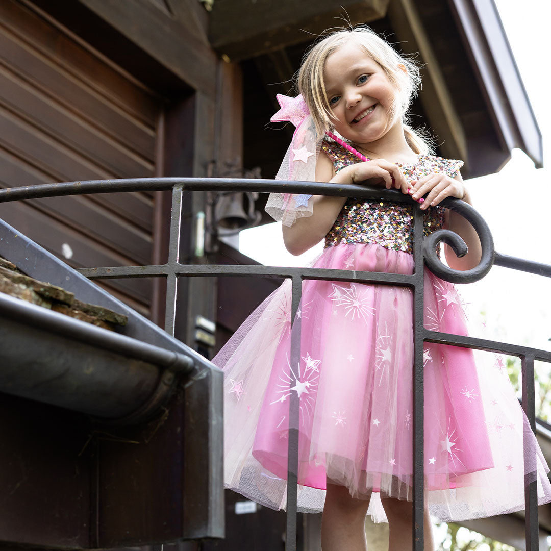 great pretenders feestjurk pailletten - a star is born - 2-4 jaar | GP30513 | 6
