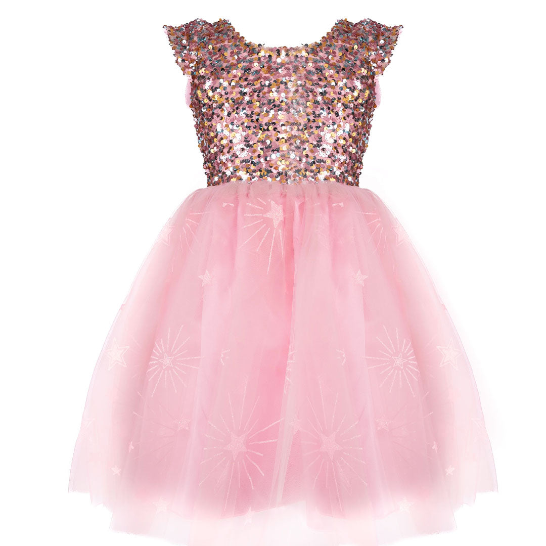 great pretenders feestjurk pailletten - a star is born - 4-6 jaar | GP30515 | 1