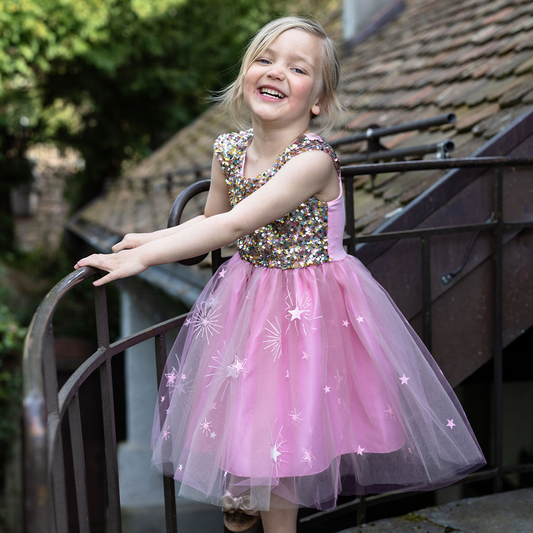 great pretenders feestjurk pailletten - a star is born - 4-6 jaar | GP30515 | 3