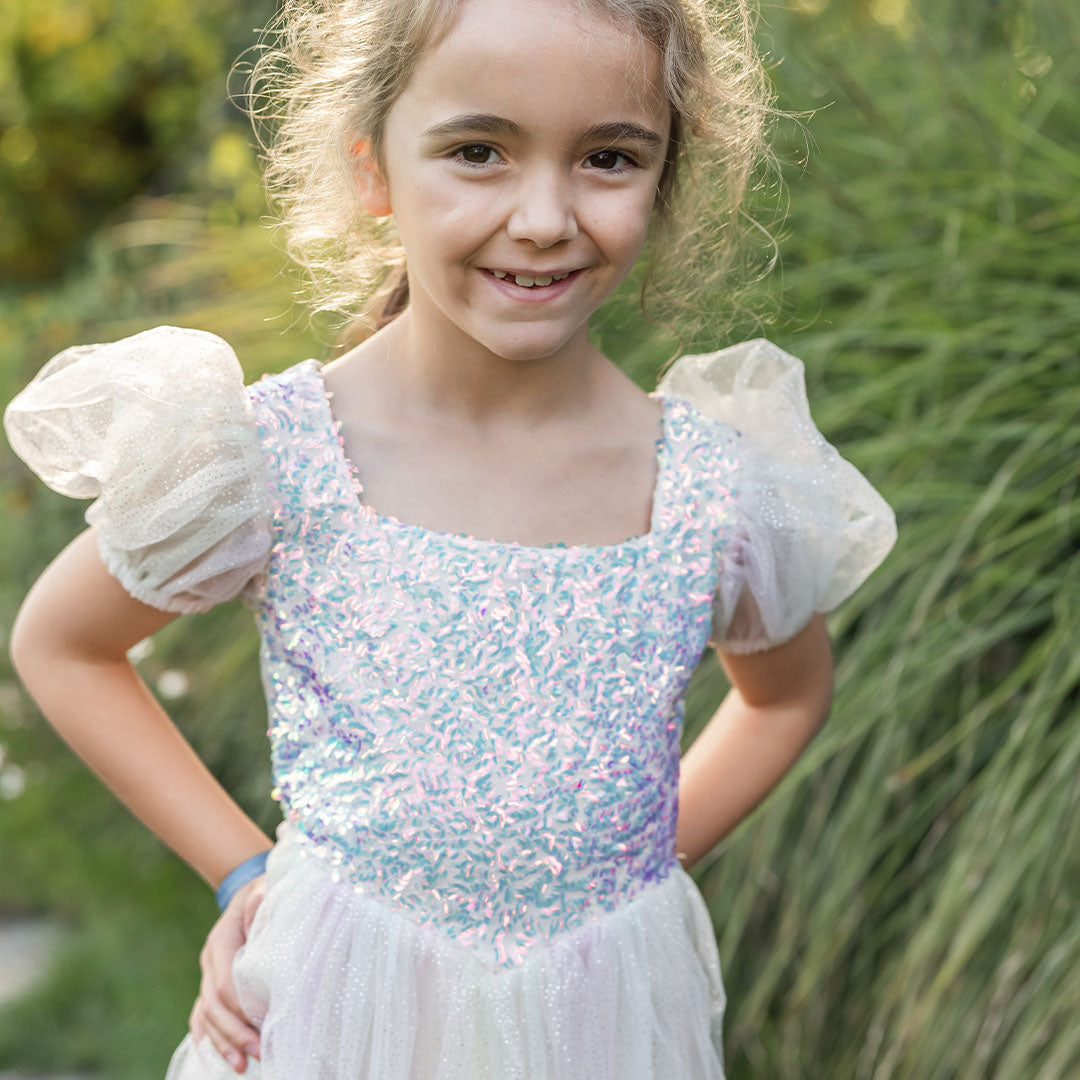 great pretenders feestjurk regenboog glitters sorbet - 4-6 jaar | 30415 | 4