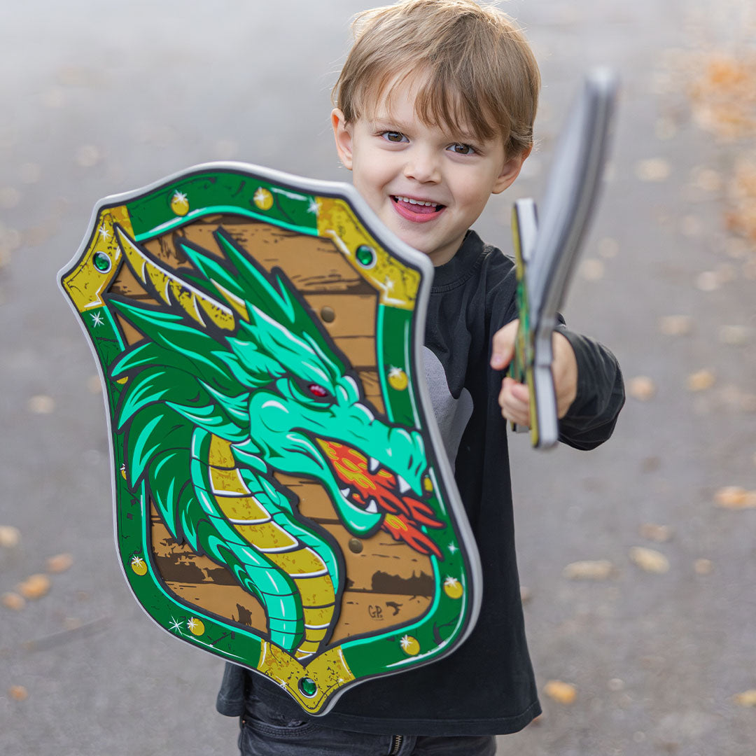 great pretenders schild - groene draak | GP14335 | 2