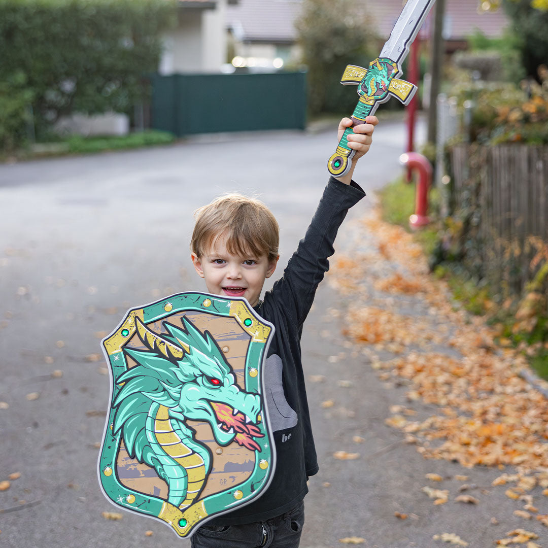 great pretenders schild - groene draak | GP14335 | 3