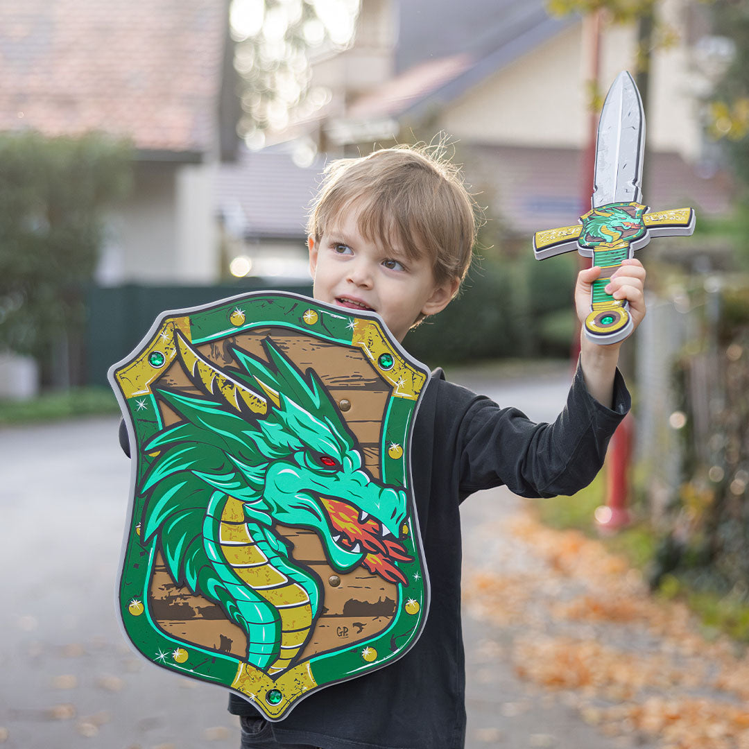 great pretenders schild - groene draak | GP14335 | 4