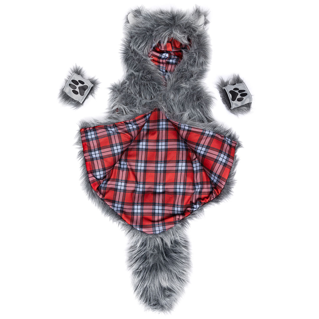 great pretenders verkleedcape grote boze wolf - 4-6 jaar | 66305 | 1