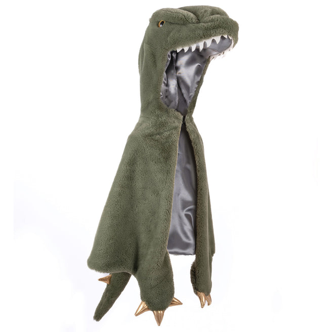 great pretenders verkleedcape t-rex - groen - 4-6 jaar | 58705 | 1