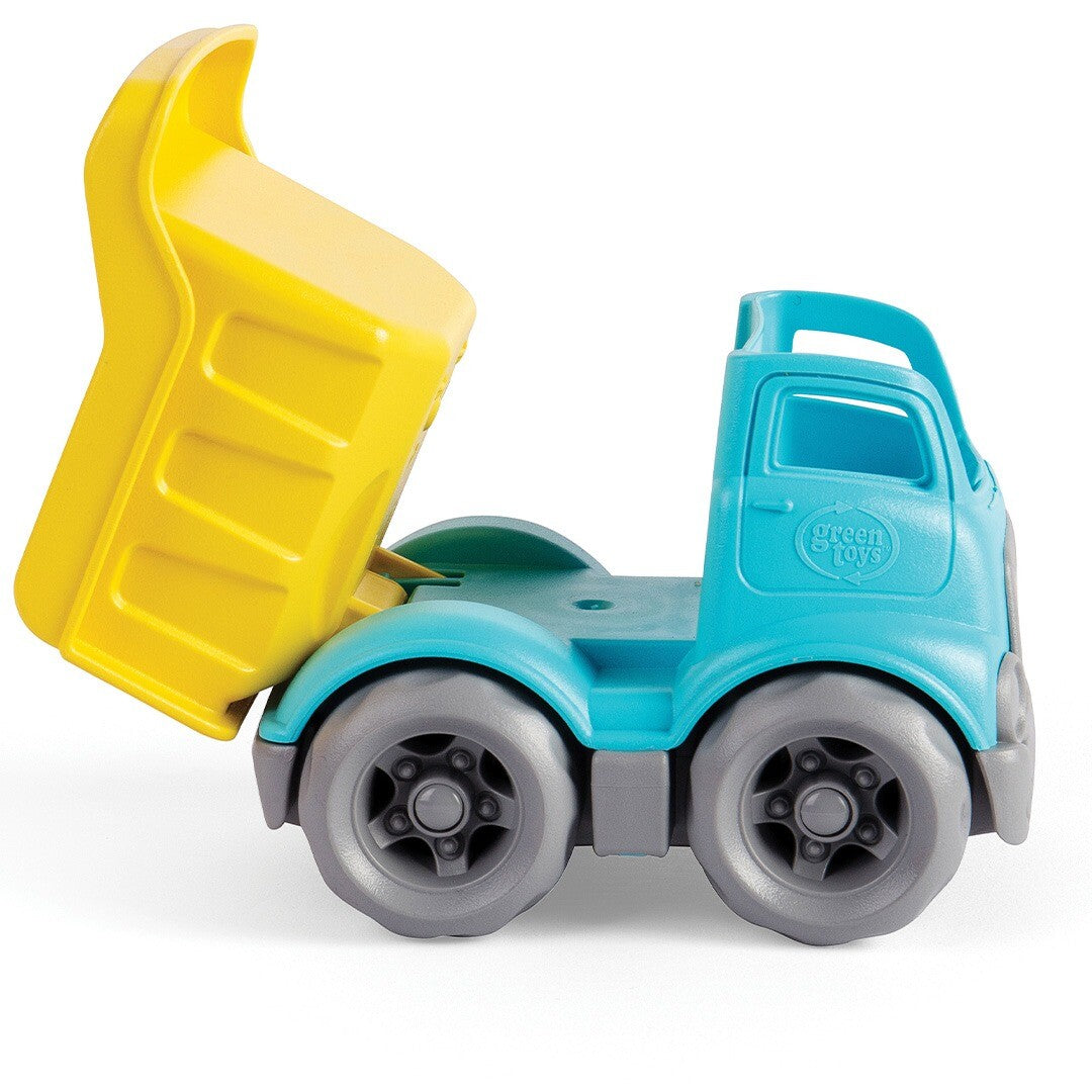 green toys kiepwagen oceanbound - blauw-geel - assorti | GTCDPOB1780 | 1