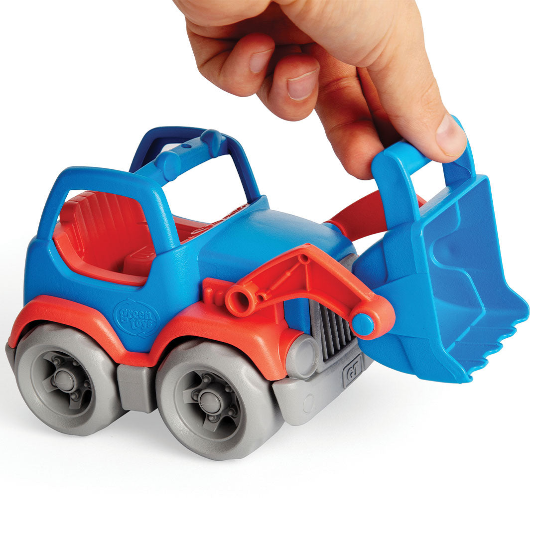 green toys shovel oceanbound - oranje-blauw - assorti | GTCSCOB1781 | 2