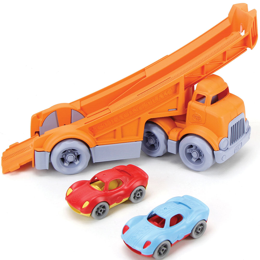 green toys truck en 2 racewagens | GTRTTK1734 | 5