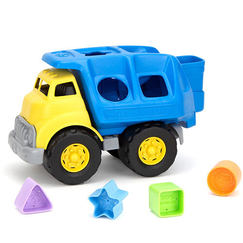 green toys vuilniswagen met vormenstoof | GTSPTK1398 | 1