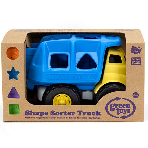 green toys vuilniswagen met vormenstoof | GTSPTK1398 | 3