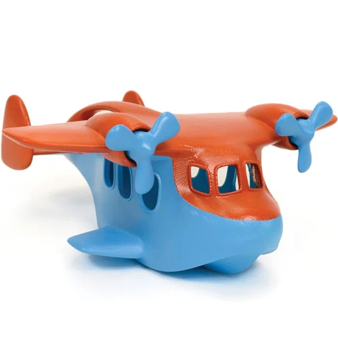 green toys watervliegtuig - blauw oranje | GTPFLOP1866 | 0