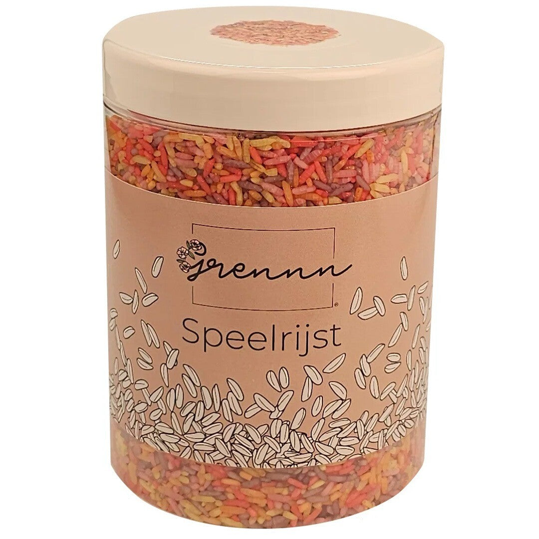 grennn speelrijst fruit mix - 750 gr | 4800437969712 | 1
