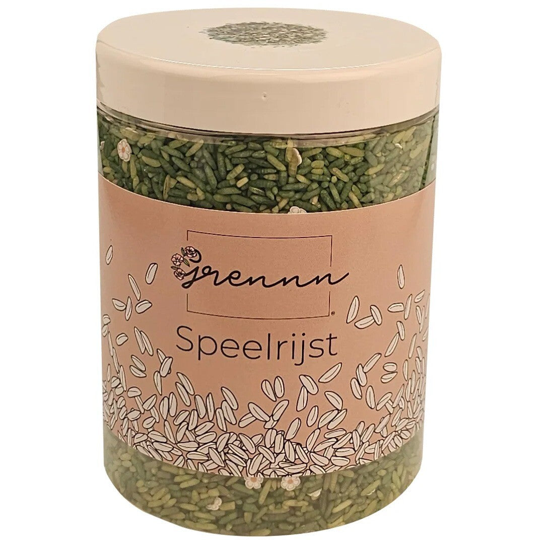 grennn speelrijst white flower mix - 750 gr | 4800437969736 | 1