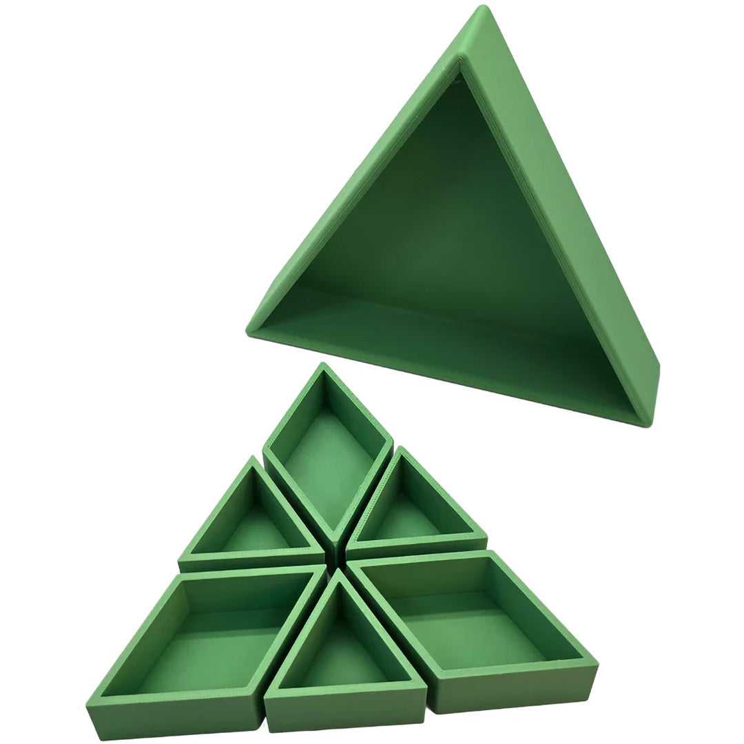 grennn inlegdriehoek mandigo - groen - 17,5x20 cm | 8785312013031 | 4
