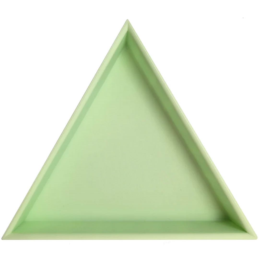 grennn inlegdriehoek mandigo - pastel groen - 17,5x20 cm | 8785312013093 | 1